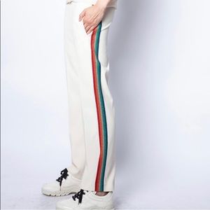 Zadig & Voltaire Poeme Crepe Satin Pants - Vanilla